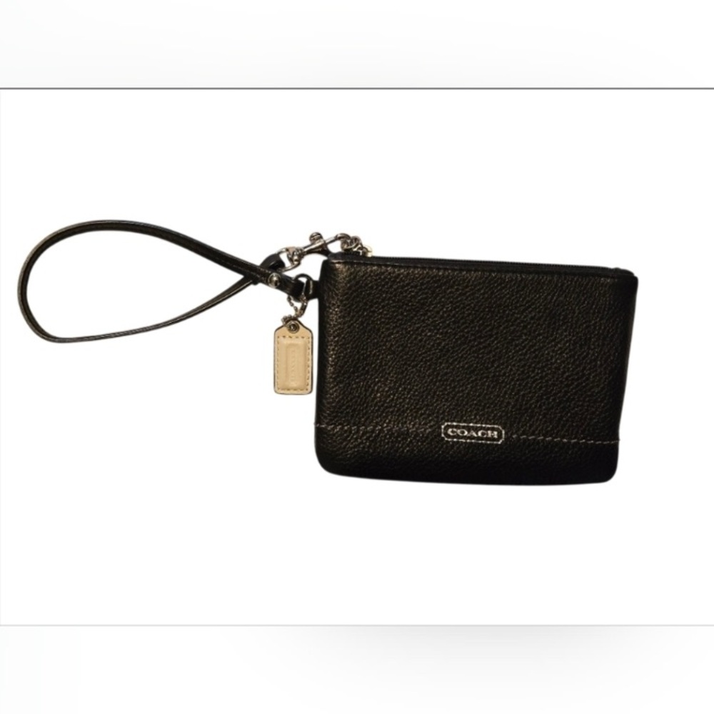 Coach Black Wristlet